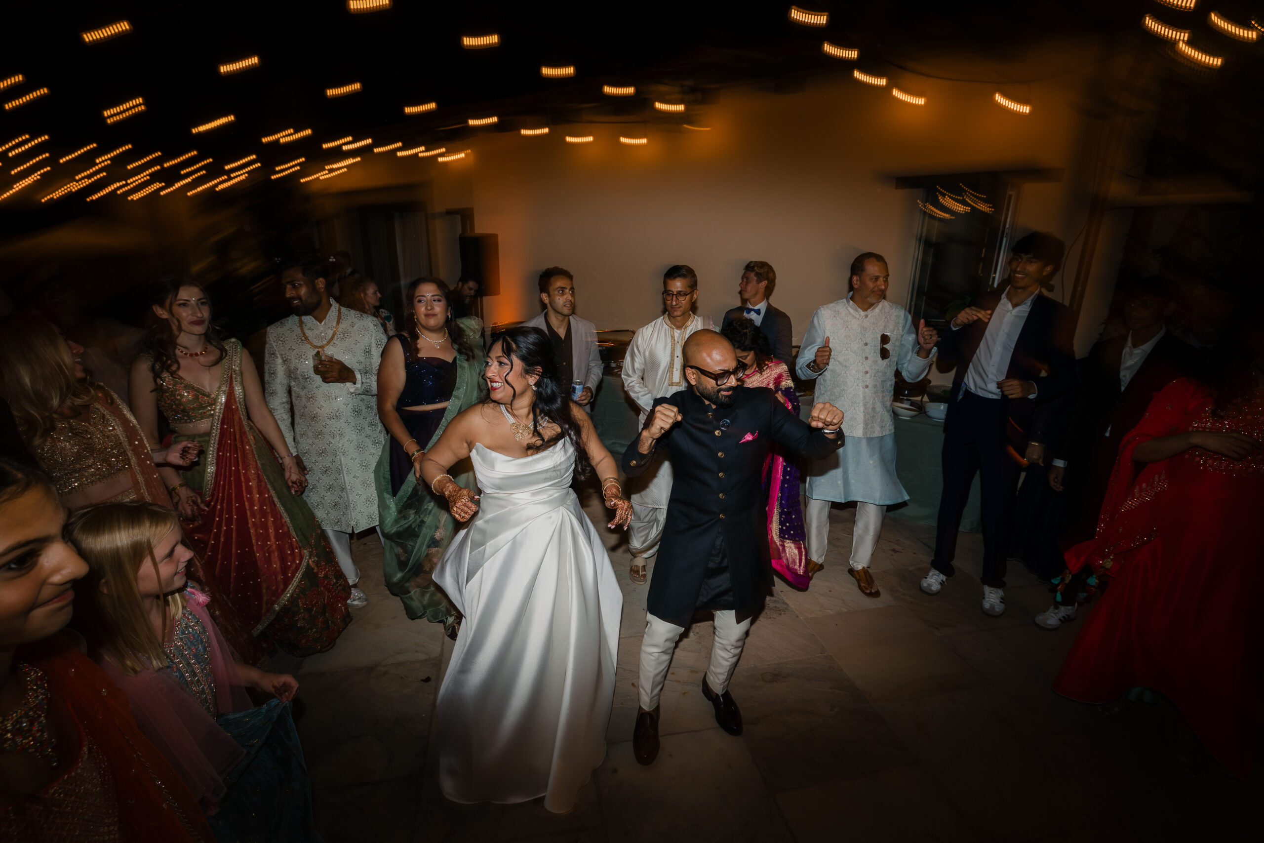 Vibrant Backyard Celebration | Lakshmi & Tom