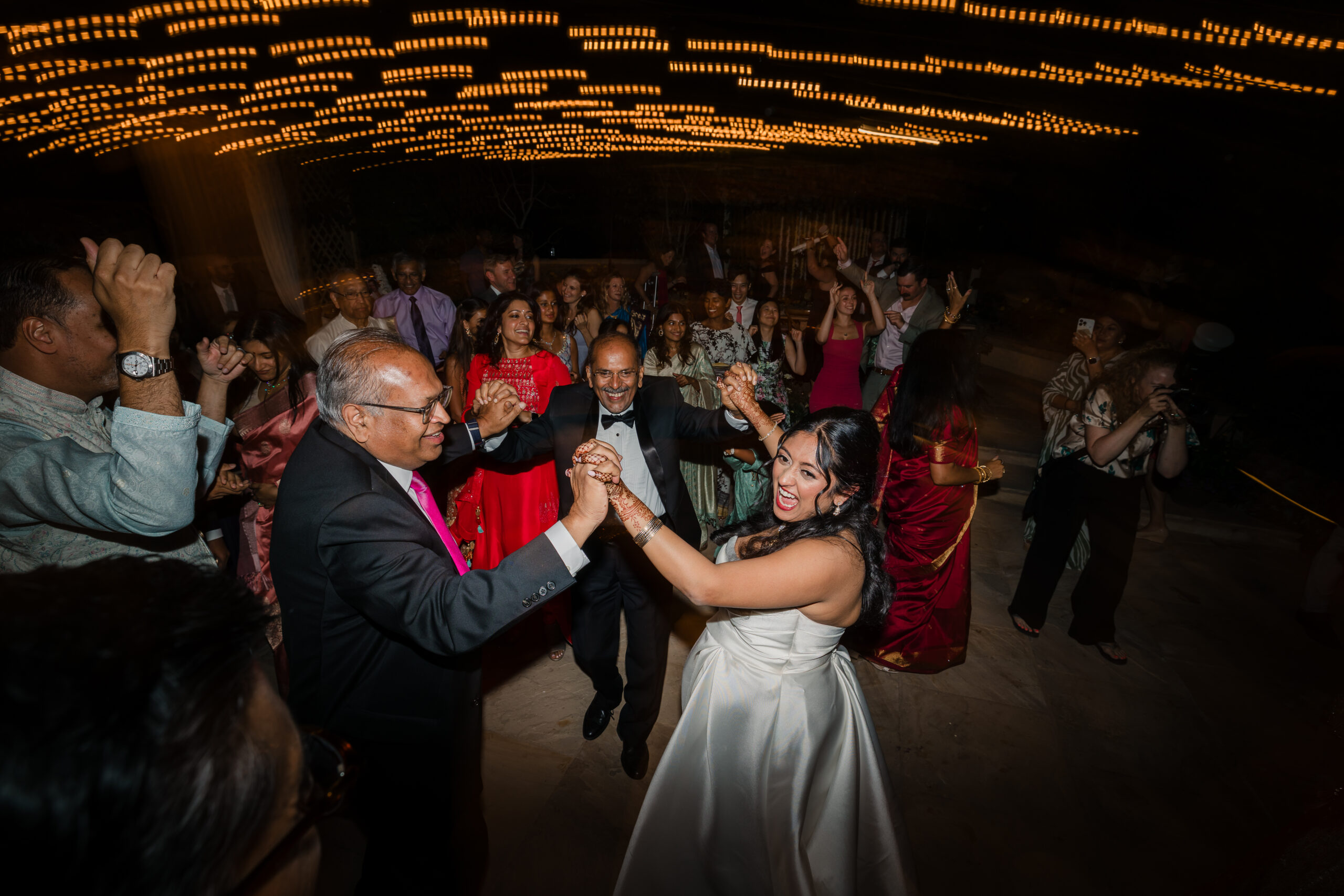 Vibrant Backyard Celebration | Lakshmi & Tom