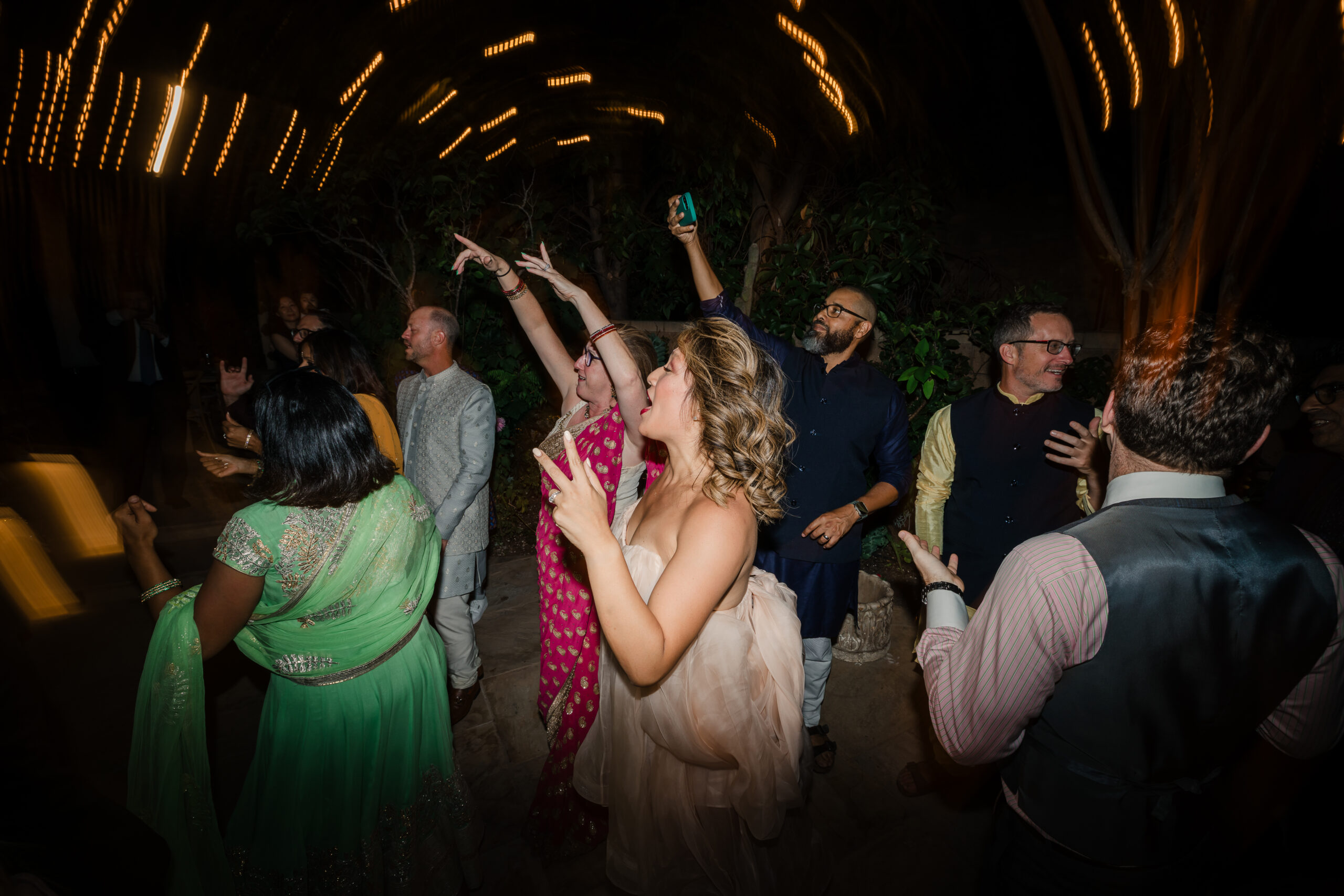 Vibrant Backyard Celebration | Lakshmi & Tom