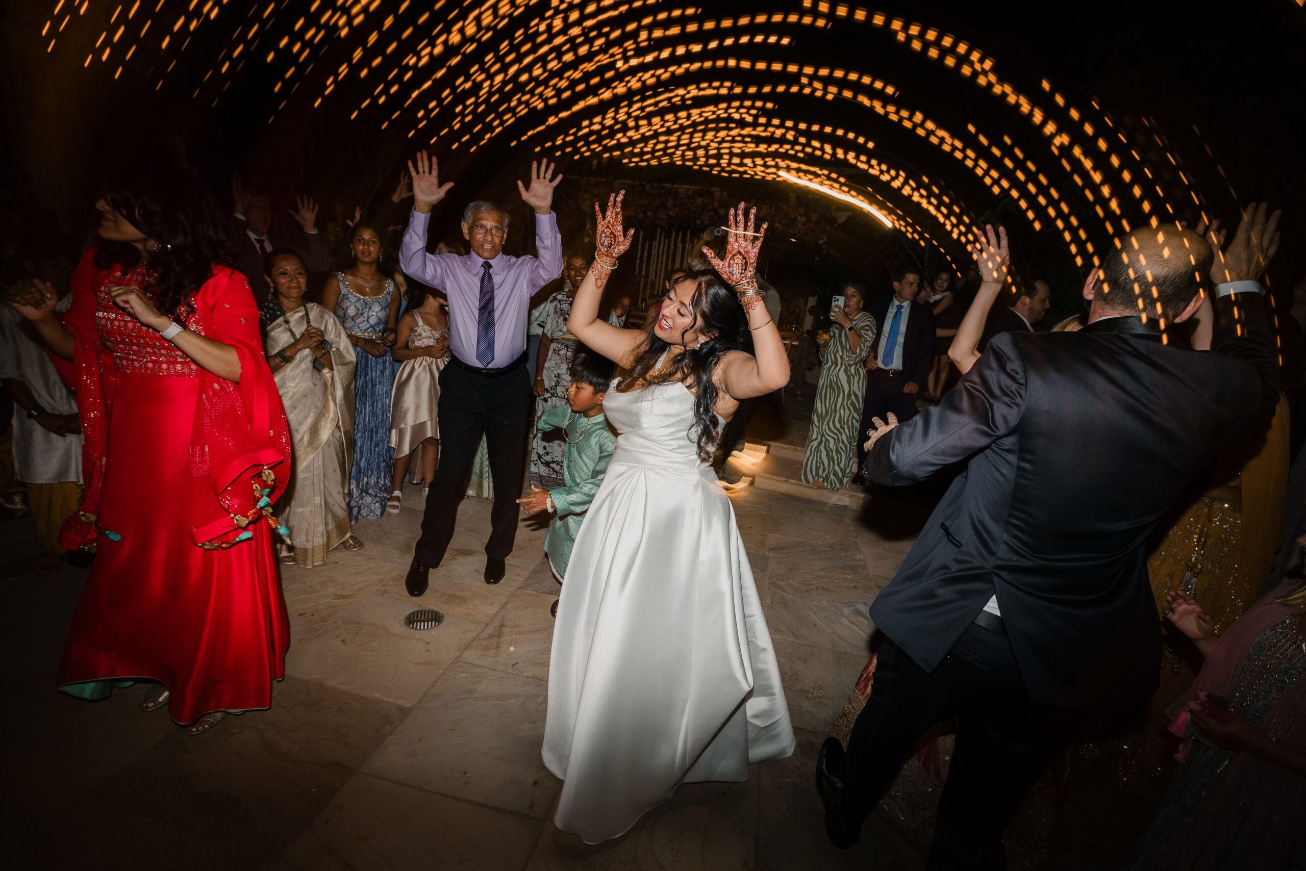 Vibrant Backyard Celebration | Lakshmi & Tom