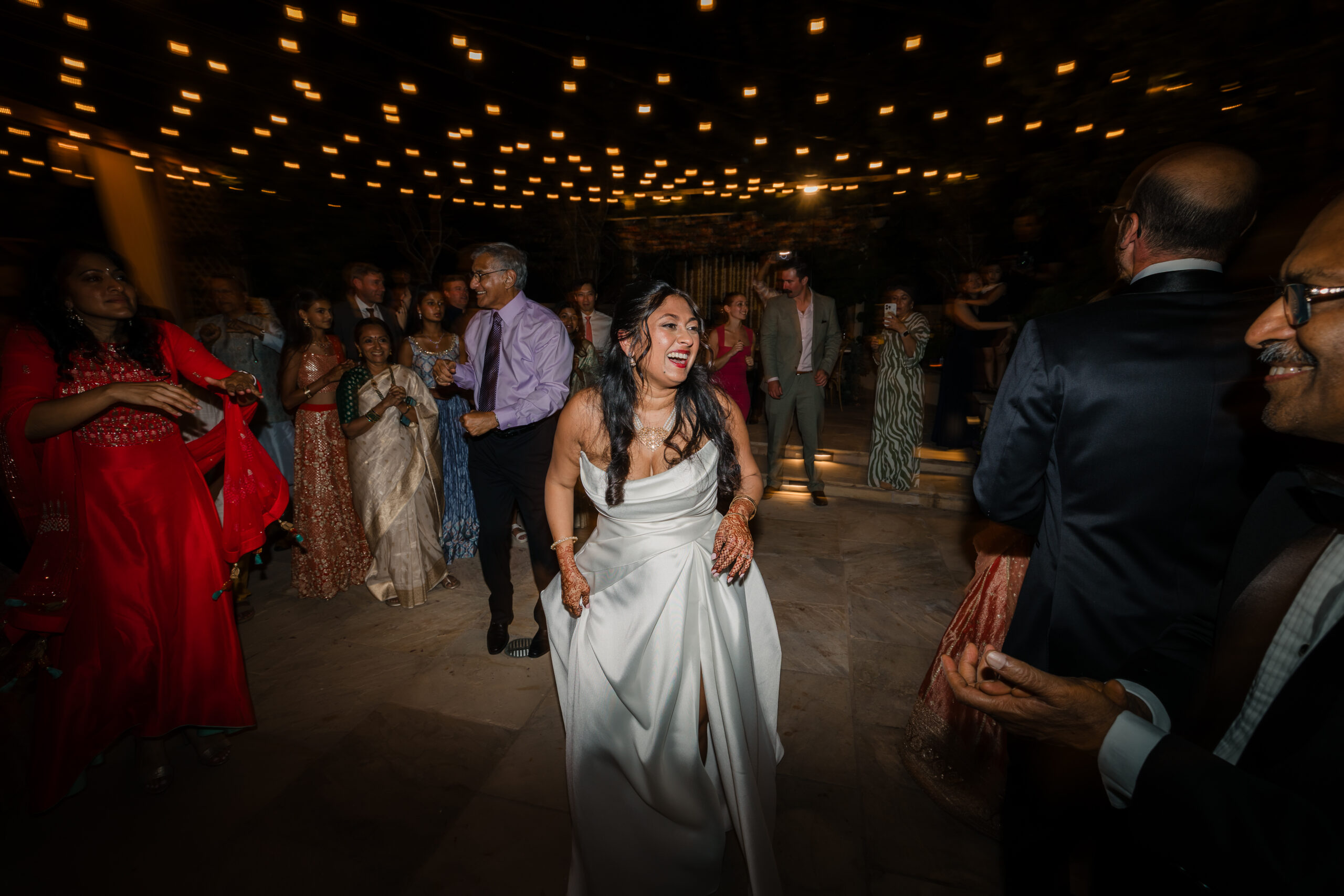 Vibrant Backyard Celebration | Lakshmi & Tom