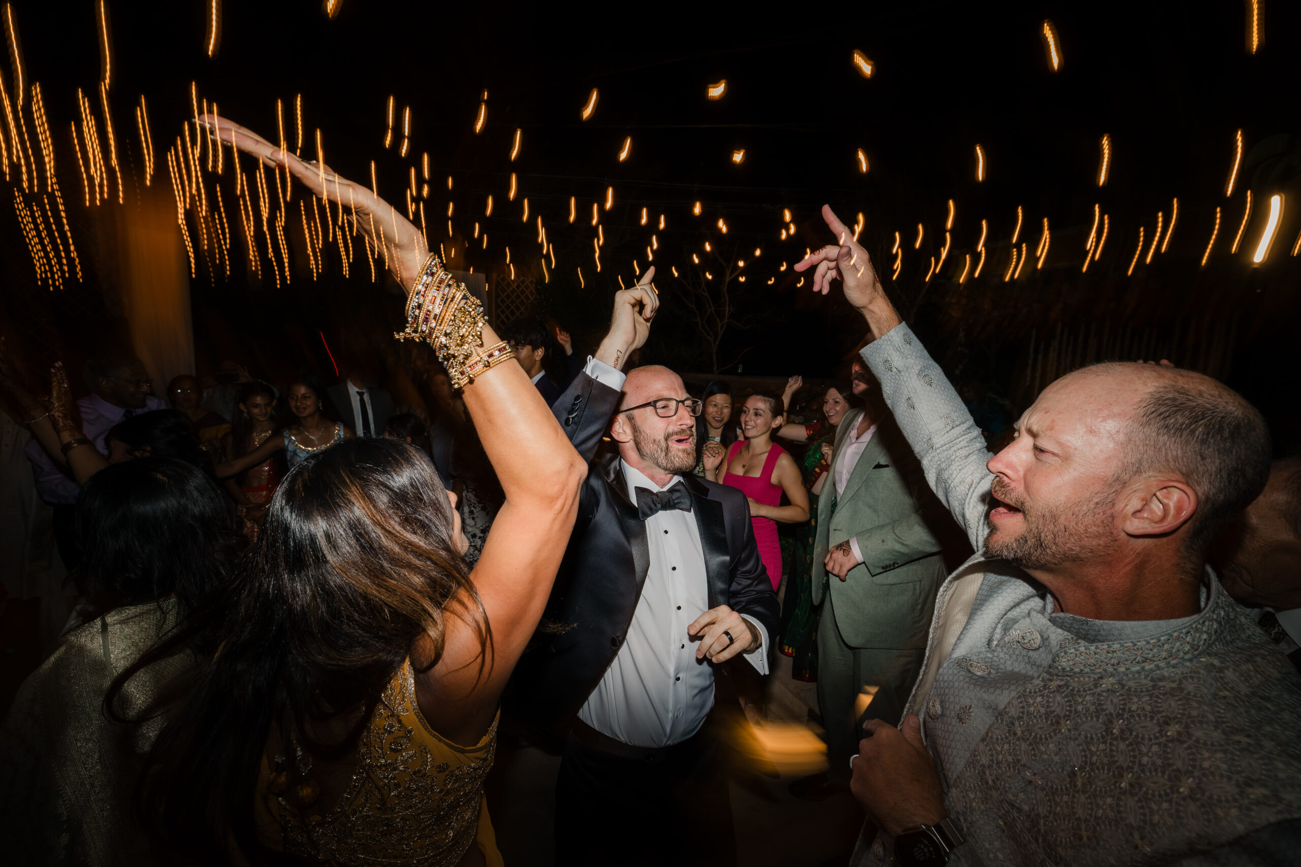 Vibrant Backyard Celebration | Lakshmi & Tom