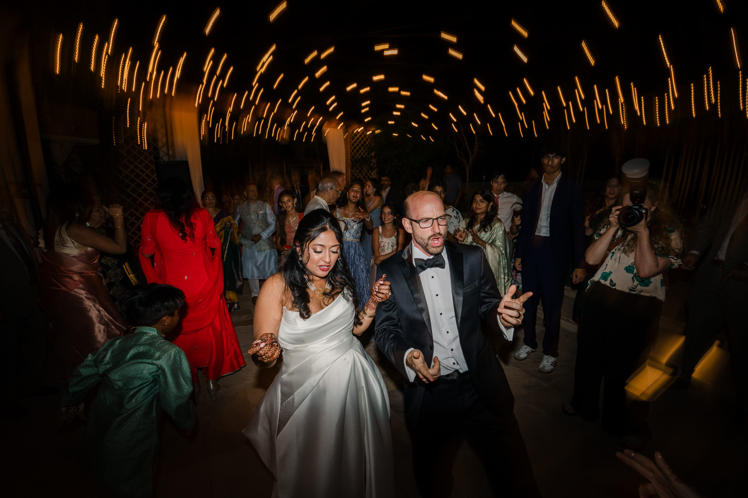 Vibrant Backyard Celebration | Lakshmi & Tom