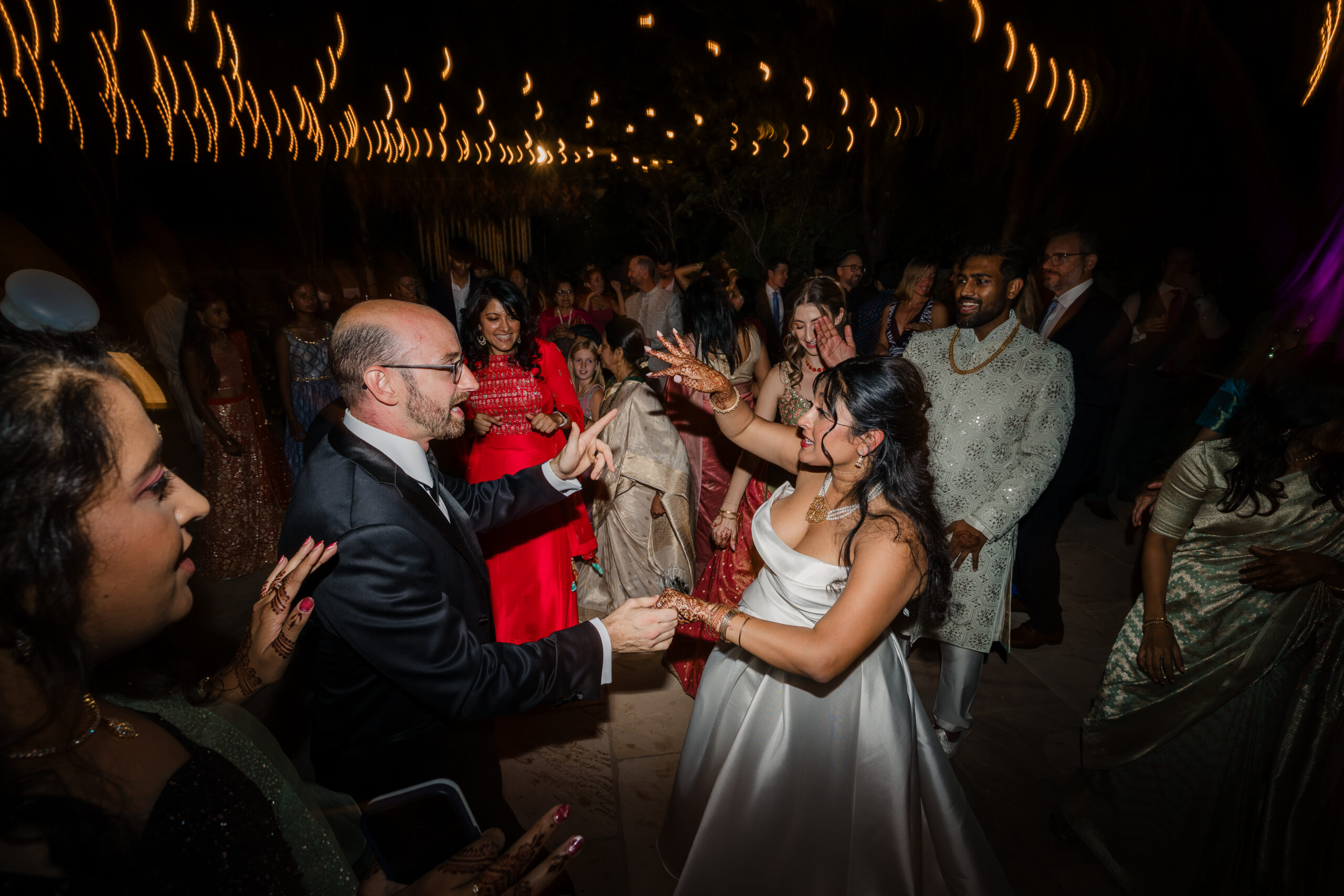 Vibrant Backyard Celebration | Lakshmi & Tom