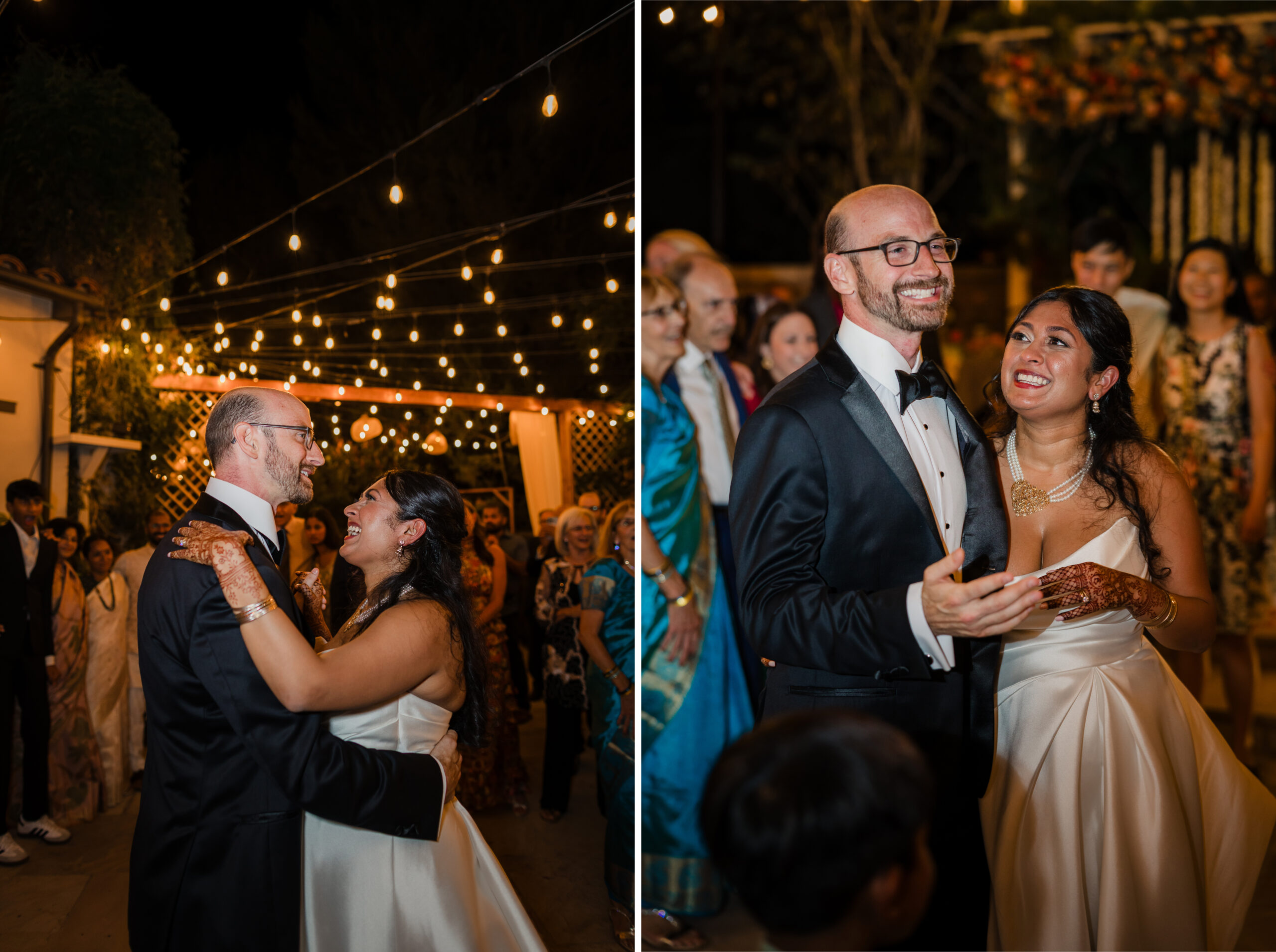 Vibrant Backyard Celebration | Lakshmi & Tom