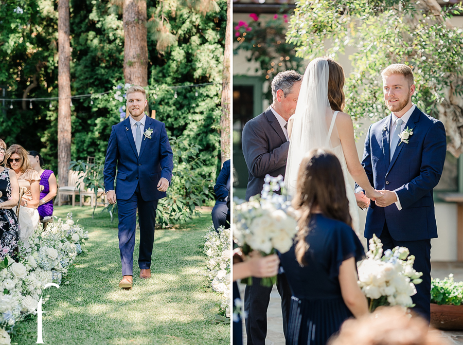Santa Ana Home Wedding | Brooke & Mark