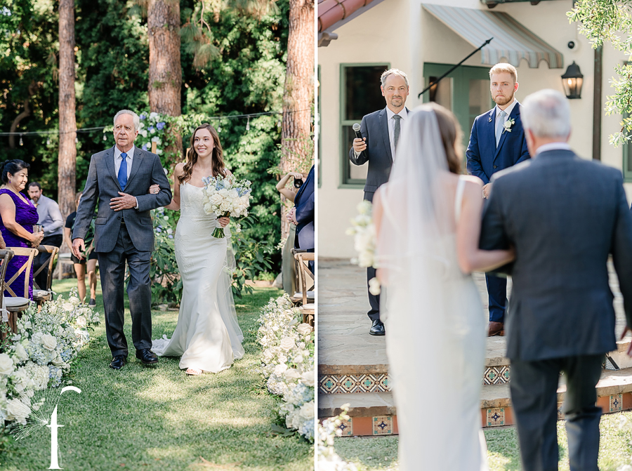 Santa Ana Home Wedding | Brooke & Mark