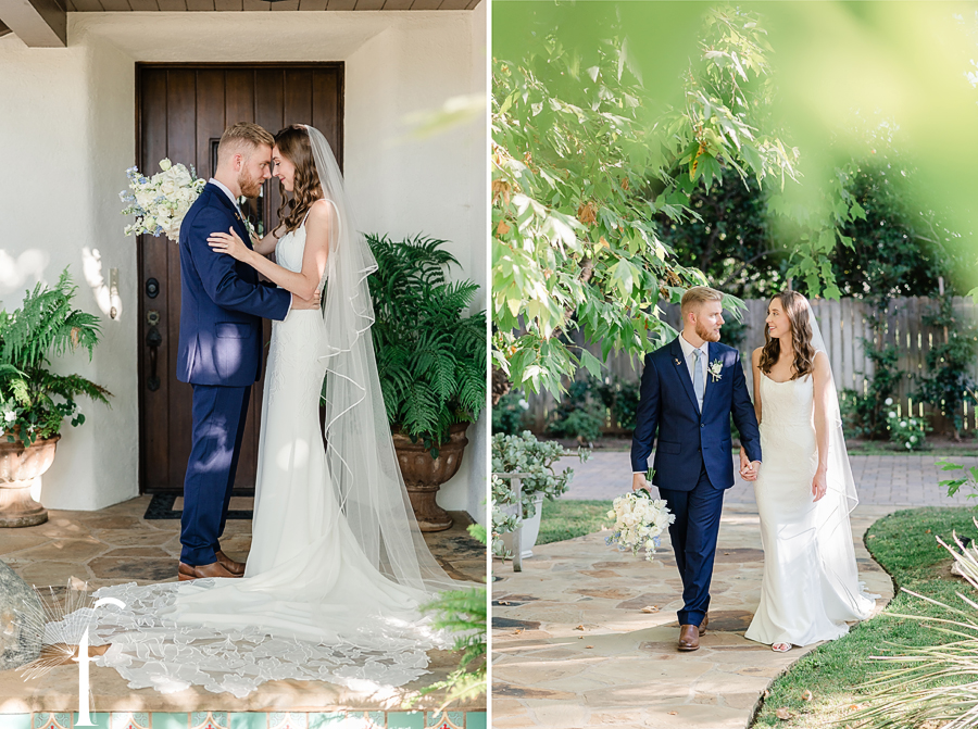 Santa Ana Home Wedding | Brooke & Mark
