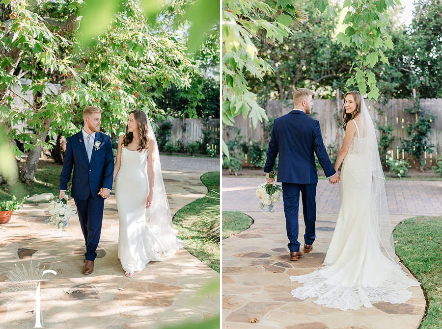 Santa Ana Home Wedding | Brooke & Mark