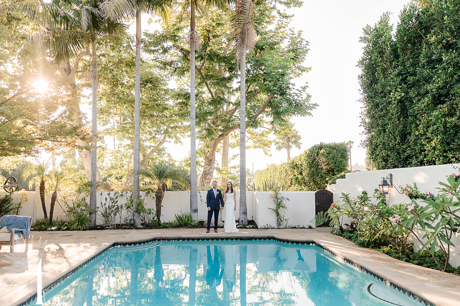 Santa Ana Home Wedding | Brooke & Mark