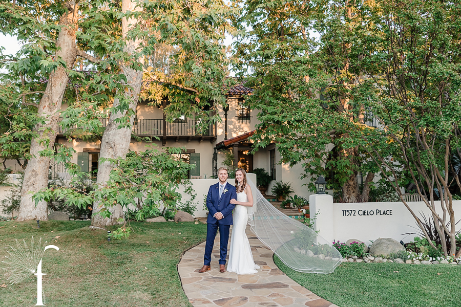 Santa Ana Home Wedding | Brooke & Mark