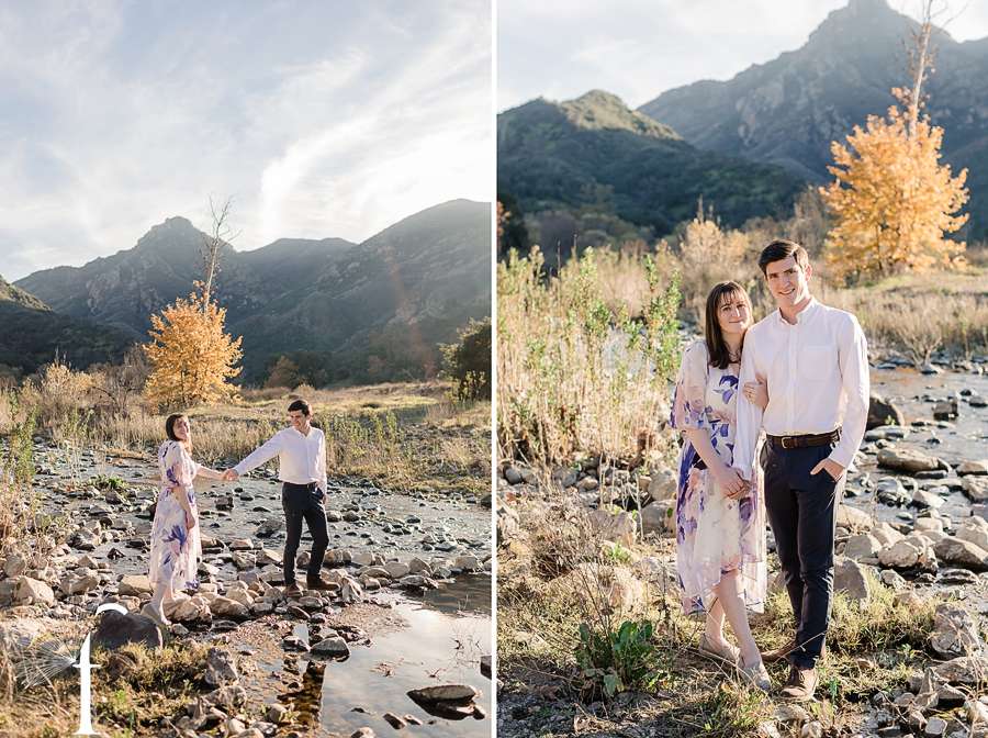 Malibu Creek Engagement | Emilie & Antonio