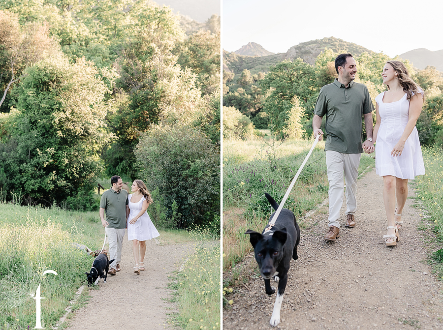 Malibu Creek State Park Engagement | Georgie & Michael 