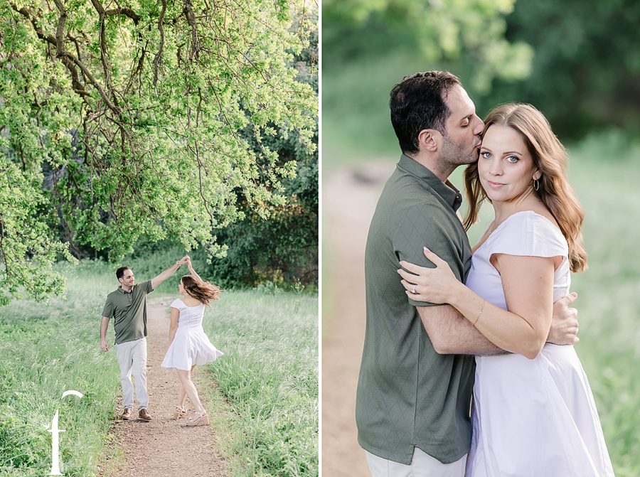 Malibu Creek State Park Engagement | Georgie & Michael 