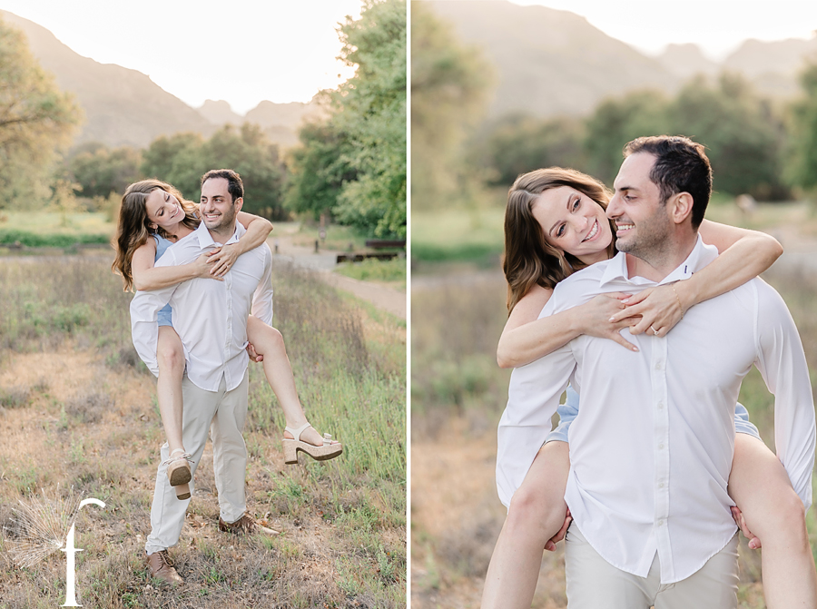 Malibu Creek State Park Engagement | Georgie & Michael 