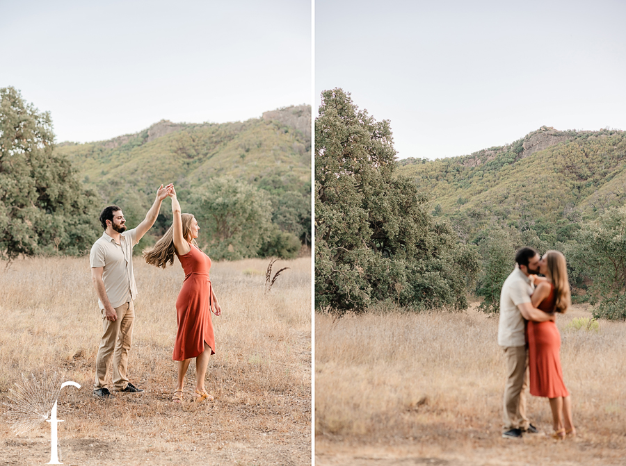 Malibu Creek State Park Engagement | Marika & Marc 