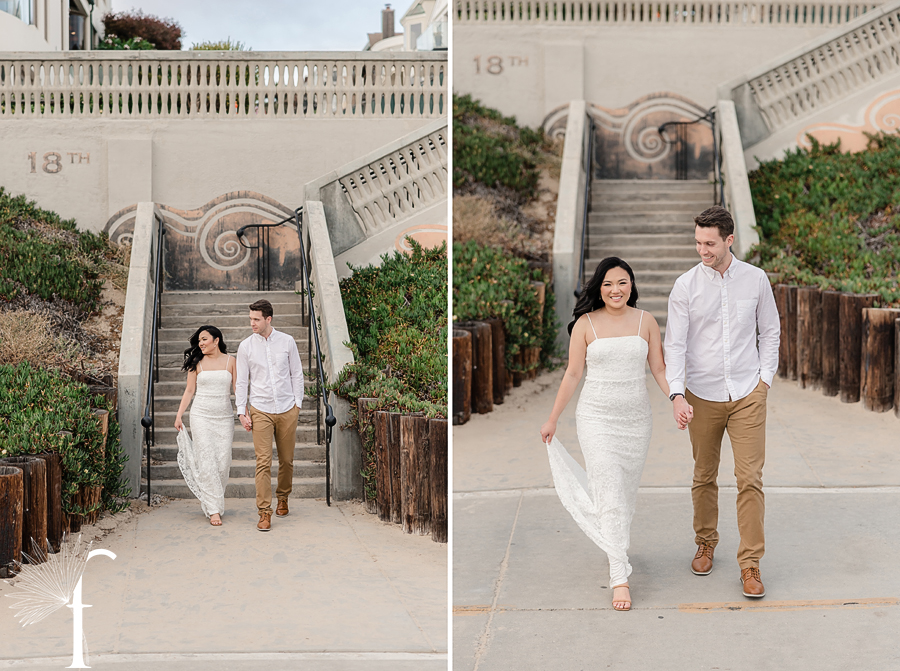 Manhattan Beach Engagement | Jill & Nick
