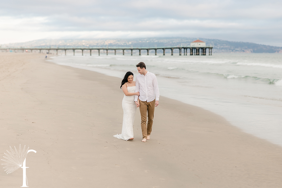 Manhattan Beach Engagement | Jill & Nick