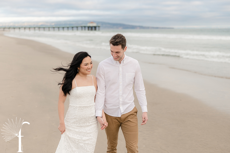 Manhattan Beach Engagement | Jill & Nick