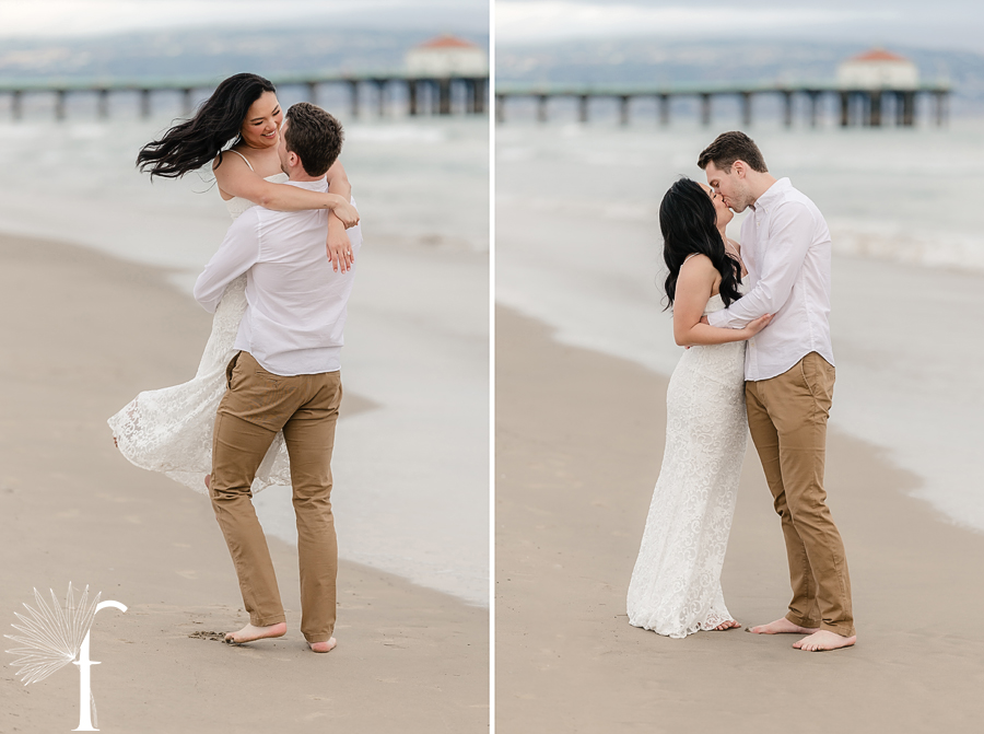 Manhattan Beach Engagement | Jill & Nick