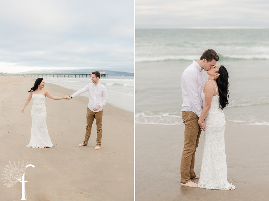 Manhattan Beach Engagement | Jill & Nick