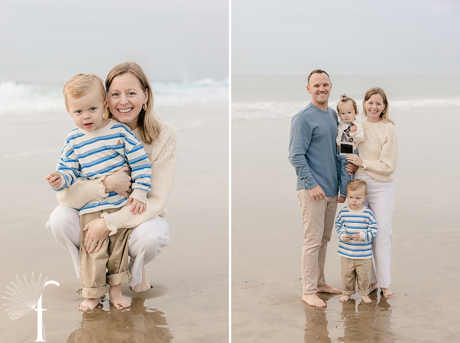 Torrance Beach Family Portraits | Orouke Family 