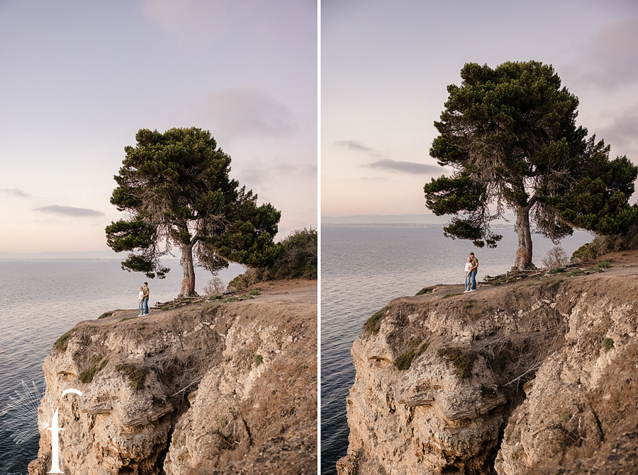 Palos Verdes Cliffs Engagement | Kassie & Tim