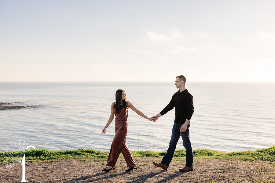 Palos Verdes Cliff Engagement | Marissa & Nick 