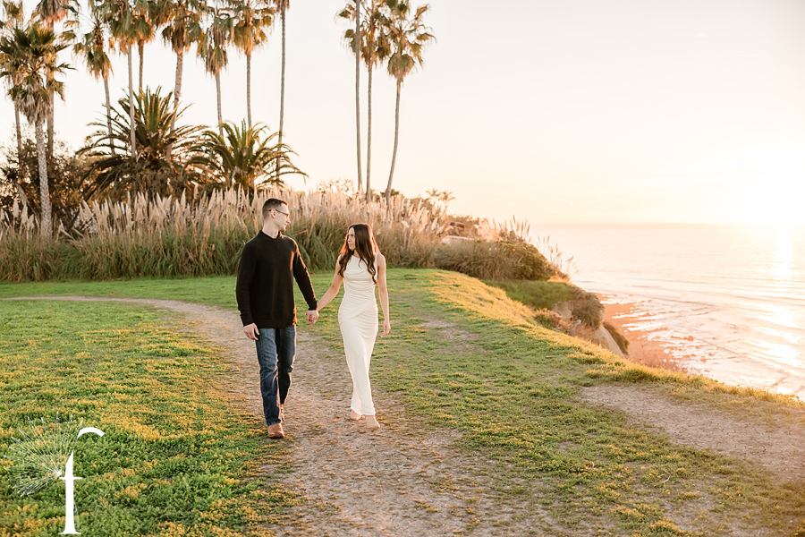 Palos Verdes Cliff Engagement | Marissa & Nick 