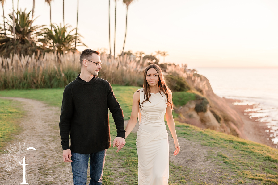 Palos Verdes Cliff Engagement | Marissa & Nick 