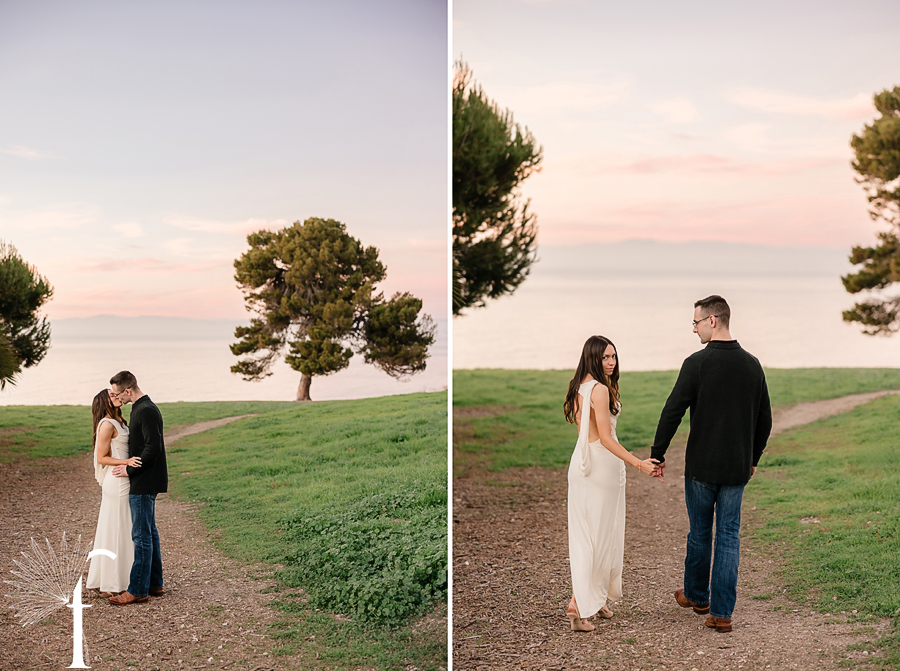 Palos Verdes Cliff Engagement | Marissa & Nick 
