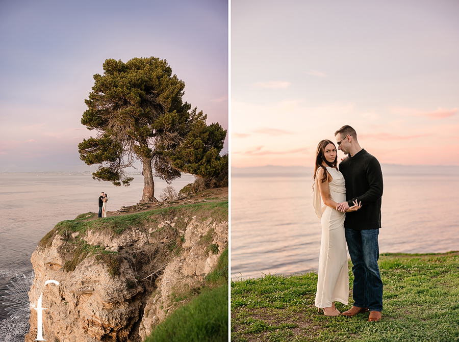 Palos Verdes Cliff Engagement | Marissa & Nick 