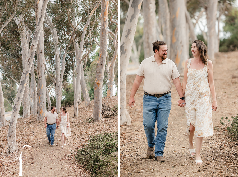 Palos Verdes Forest Engagement | Kate & David 