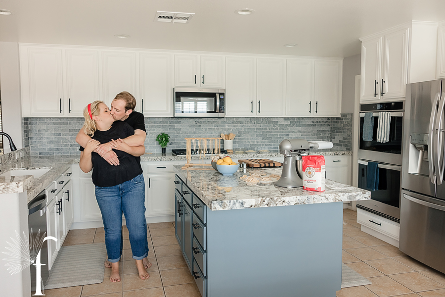 At-Home Cooking Engagement | Casey & Nathan 