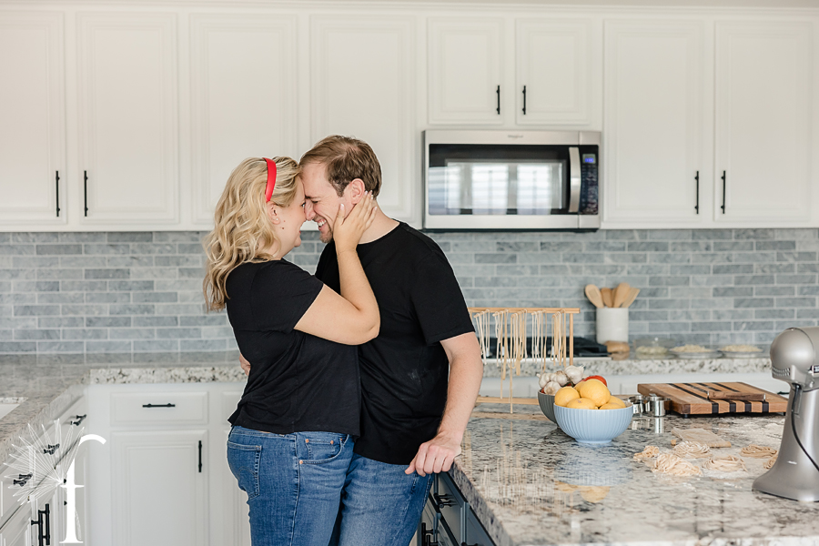 At-Home Cooking Engagement | Casey & Nathan 