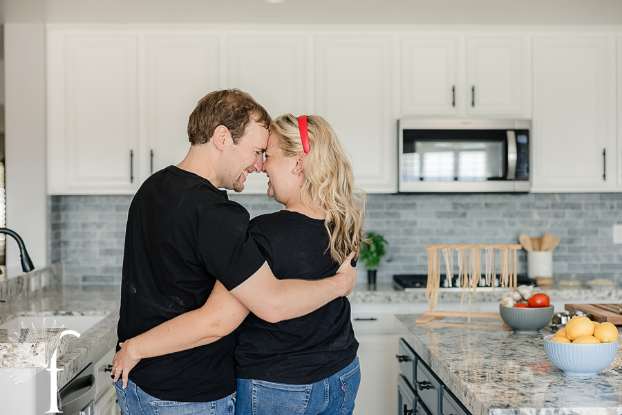 At-Home Cooking Engagement | Casey & Nathan 