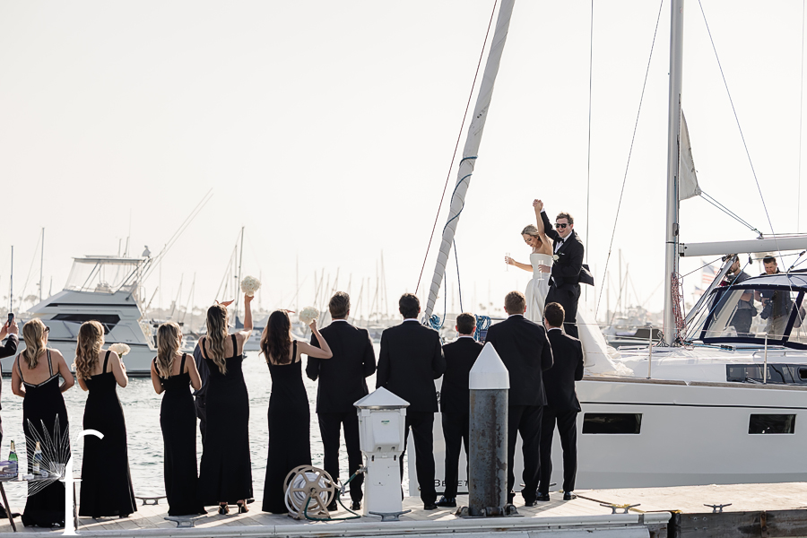 Balboa Yacht Club Wedding | Victoria & Zachary