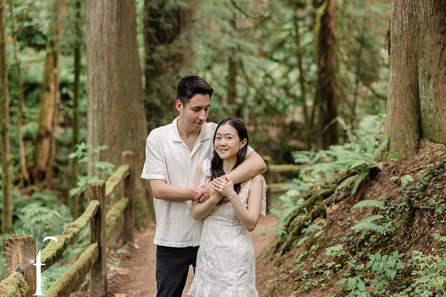 Hoyt Arboretum Oregon Engagement | Jennifer & Alex
