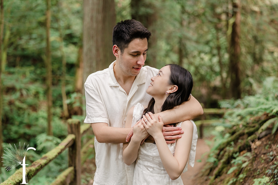 Hoyt Arboretum Oregon Engagement | Jennifer & Alex