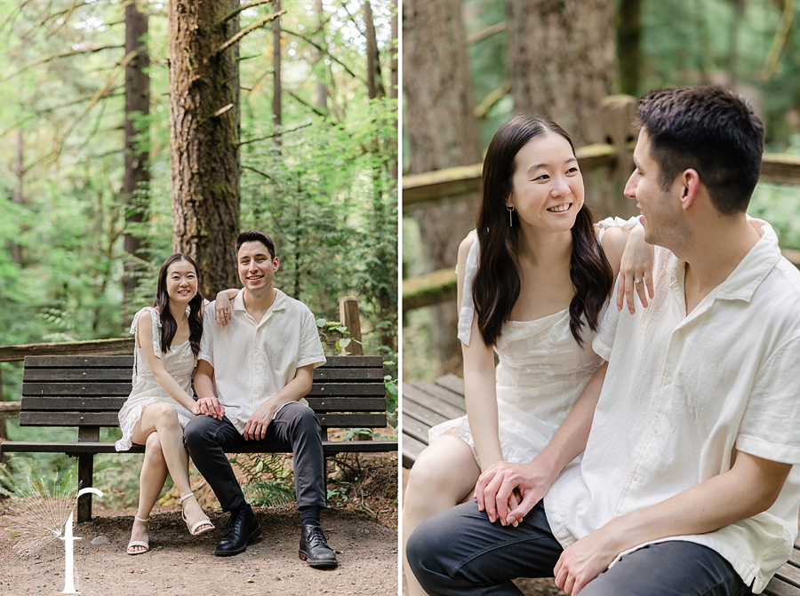 Hoyt Arboretum Oregon Engagement | Jennifer & Alex