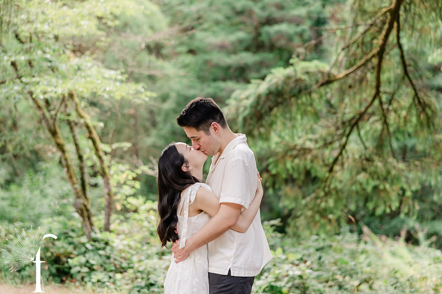 Hoyt Arboretum Oregon Engagement | Jennifer & Alex