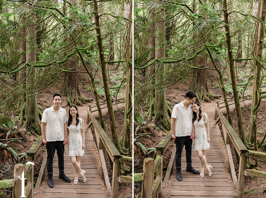 Hoyt Arboretum Oregon Engagement | Jennifer & Alex
