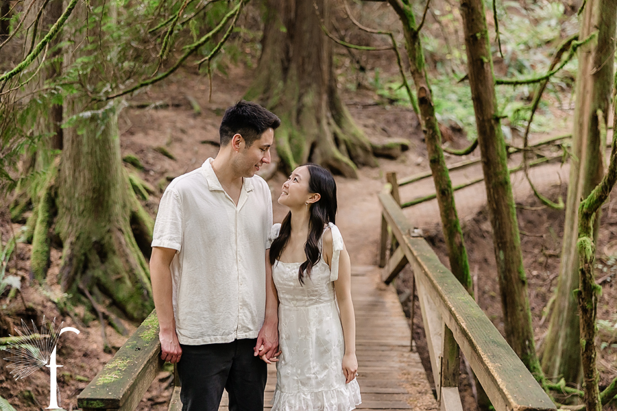 Hoyt Arboretum Oregon Engagement | Jennifer & Alex