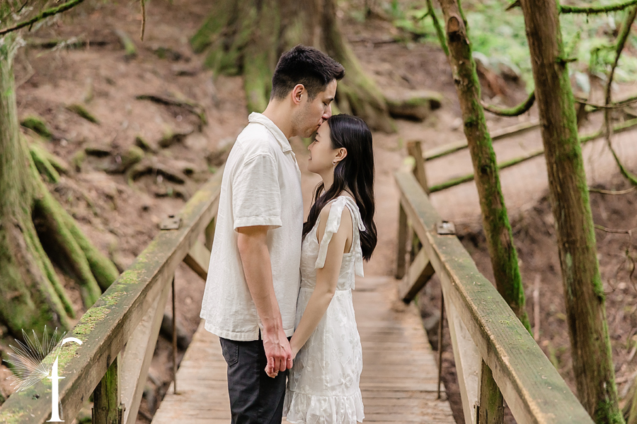 Hoyt Arboretum Oregon Engagement | Jennifer & Alex