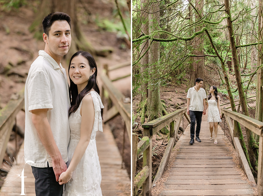 Hoyt Arboretum Oregon Engagement | Jennifer & Alex