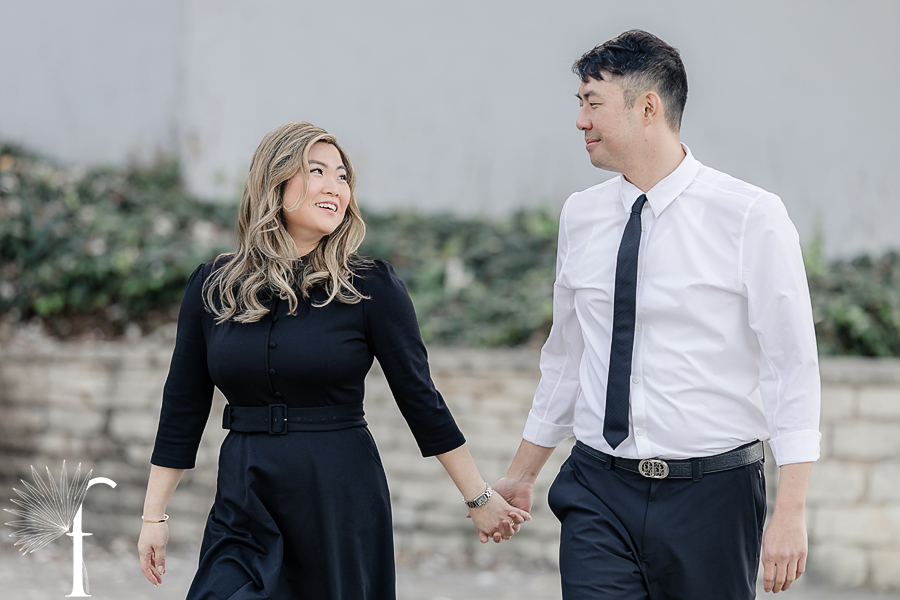 Malaga Cove Library Engagement | Jen & Rich