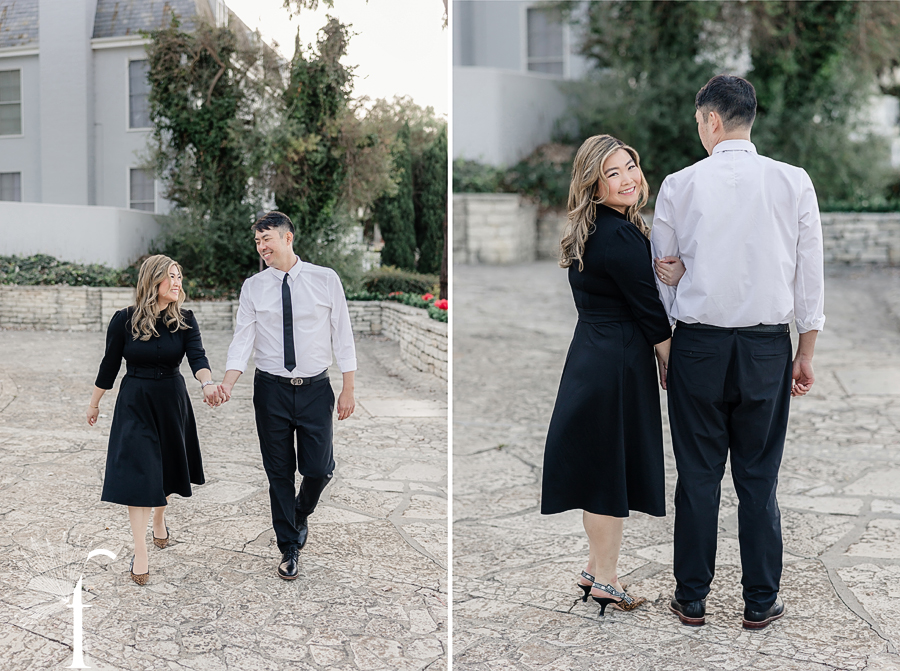 Malaga Cove Library Engagement | Jen & Rich