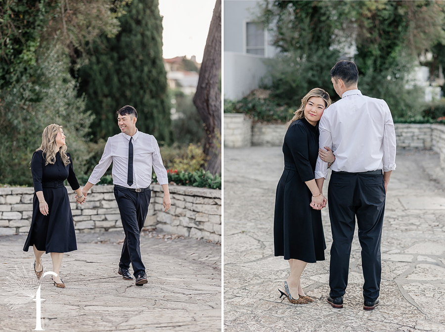 Malaga Cove Library Engagement | Jen & Rich
