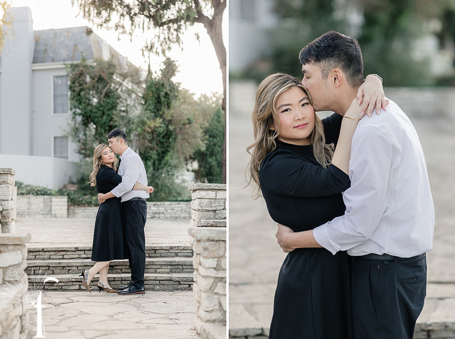 Malaga Cove Library Engagement | Jen & Rich