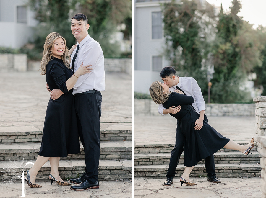 Malaga Cove Library Engagement | Jen & Rich